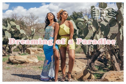 Nafessa Williams and Michelle Savage for Saturday Dreaming LA