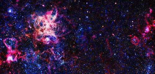neptunesbounty:Large Magellanic Clouds &amp; Tarantula Nebula NGC 2070