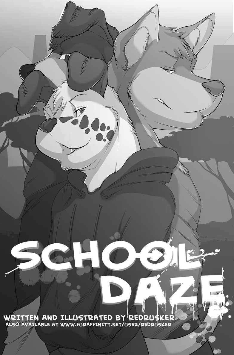 diaperfurry:  School Daze by RedRusker part1