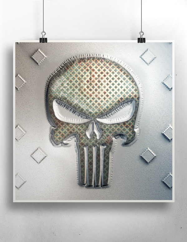 herochan:  Punisher Variations Created by Michele Durazzi 