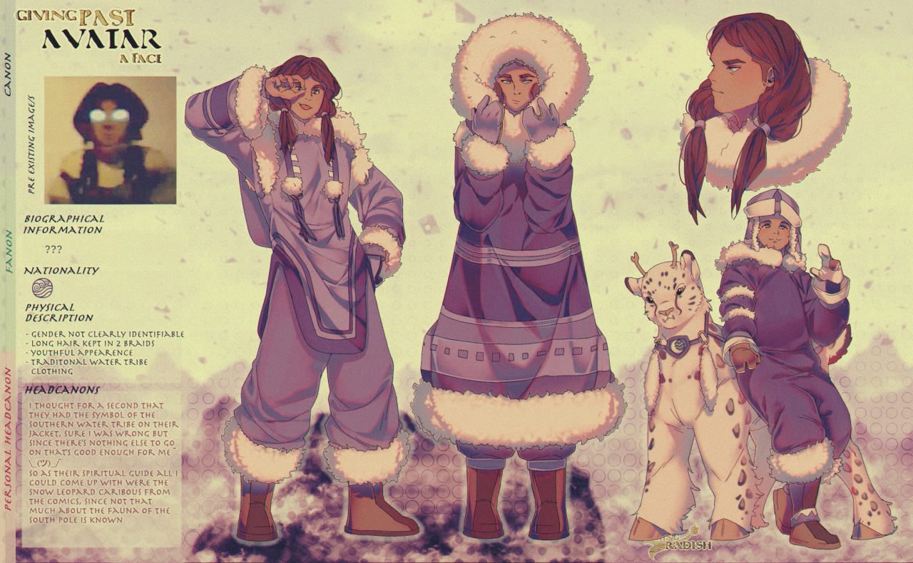 failingradish:3/??? Redrawing past Avatar silhouettes
