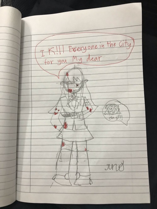 I Draw My Oc In School Girl Simulator She K!!! Everyone For Y/n