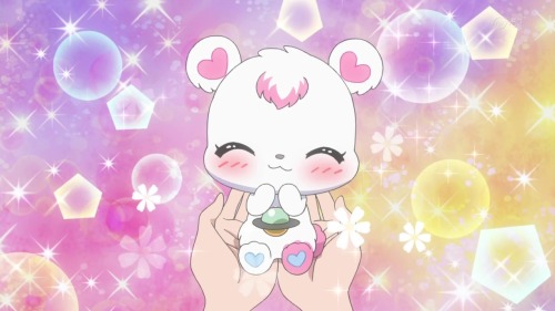 Jewelpet anime lady kiss