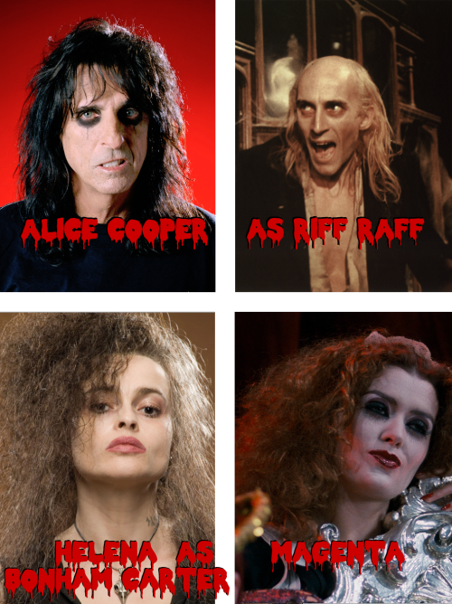 gothiccharmschool:  cumbercrack:  mccoystardis: Rocky Horror Picture Show modern day fancast  YES YES YES! A MILLION TIME YES!!!!!  I still prefer the other fancast idea of Adam Lambert as Dr. Frank N Furter. Otherwise, this is great.  