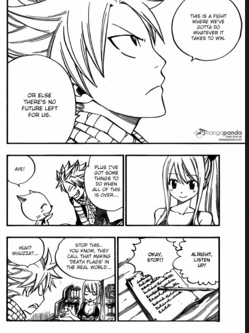 In the first picture, i wonder what natsu is going to do… Proposing to lucy maybe!!! Kyaaaa!!!  And then there’s gajeel and levy. I think theyre sleeping together. Look at that star thing. I mean, the both of them are sleeping and have that