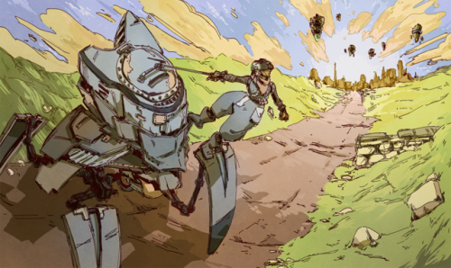 BRING. ON. THE. MECH. DEATH. RACE.