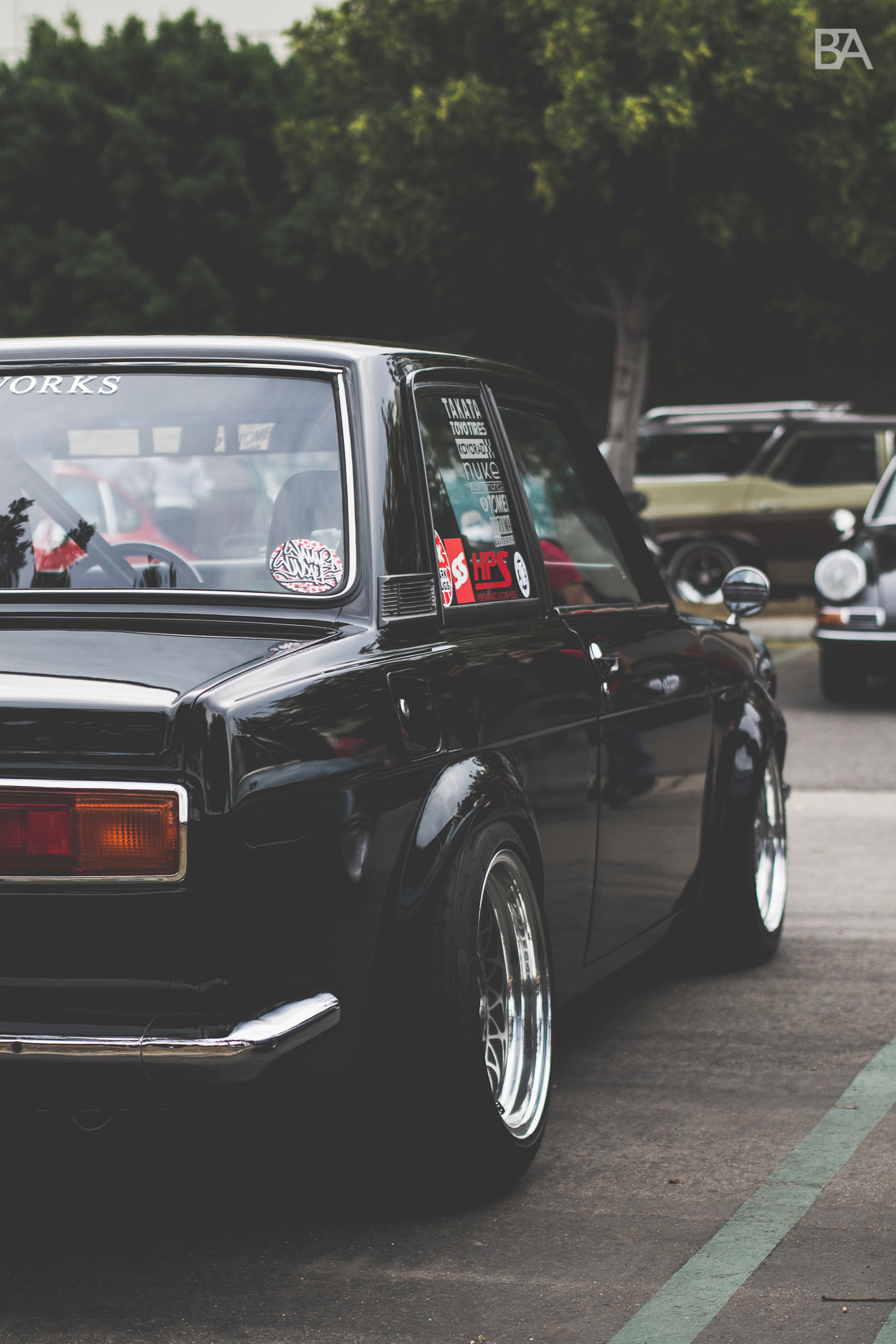tactikk:  Dominic’s Datsun 510 I saw Dominic’s car at my first Cars and Coffee