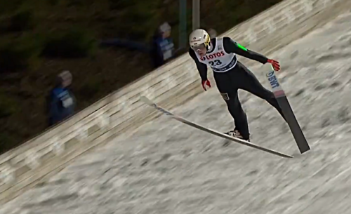 Evgeniy Klimov win Wisla qualificationRussian Evgeniy Klimov with a 137 meters jump takes the Wisla 