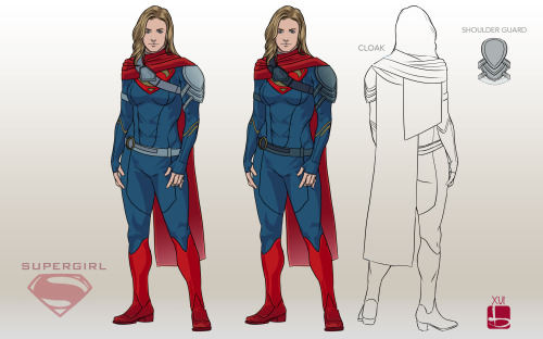sway047:Supergirl design. No woman in her right might would fight evil in a mini skirt or a bustier…