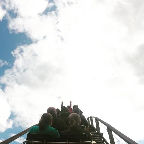 Where are they going? #colossus #heidepark #merlinentertainment #rollercoaster #themepark #wherearet