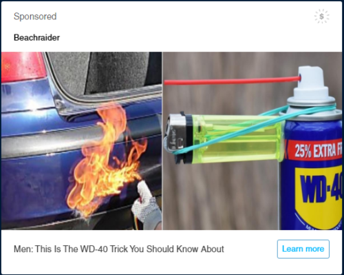 skitchthewolf:Tumblr is advertising arson to me, apparently