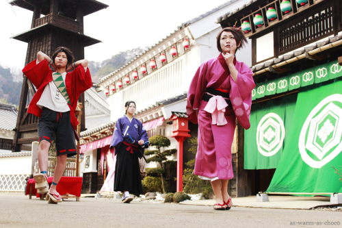 as-warm-as-choco:The Samurai Champloo (サムライチャンプルー) cosplayers that stole my heart&hel