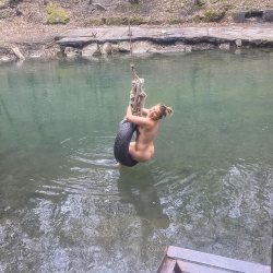 thetoplesstour:  nude water sports in nature