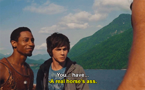 makoshark:the percy jackson movies are good, actually (4/?): iconic lines from the lightning thief ⚡