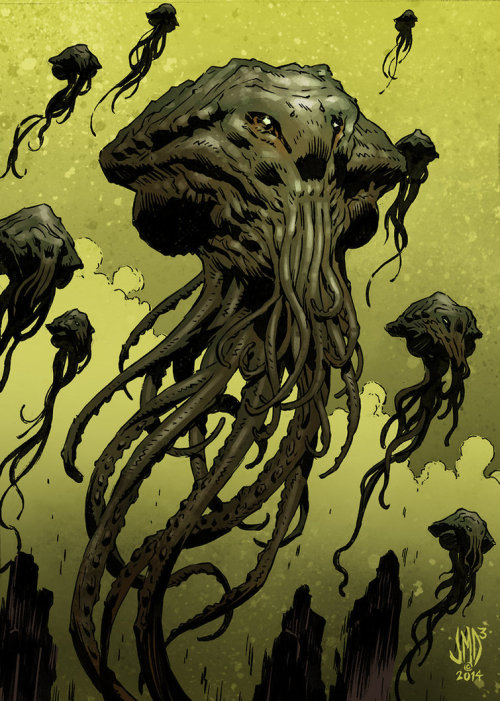 writersblockbuster:“OLDONE cthulu””MONSTER darkyoung“ || ”MONSTER elderthing””MONSTER Fl