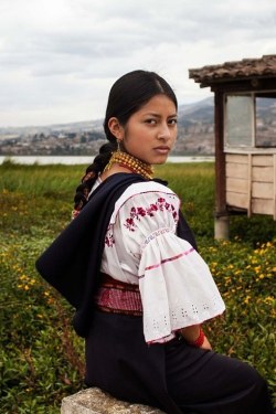 jeannepompadour:Girl from Ecuador by Mihaela
