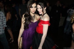 fuckingsashagrey:  AVN 2009. Sasha Grey with Stoya and with Tori Black.