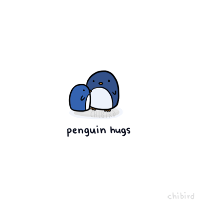 chibird:  I heard today was Penguin Awareness day, so that’s my excuse for drawing