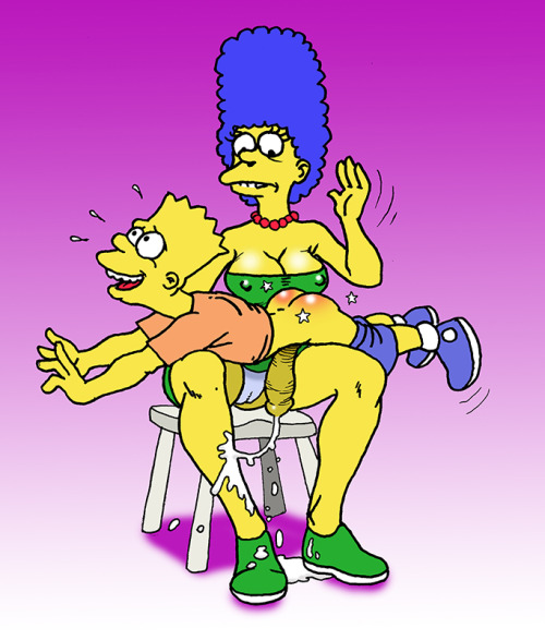 toonversions: Marge finds that Bart is just getting too big to spank anymore.