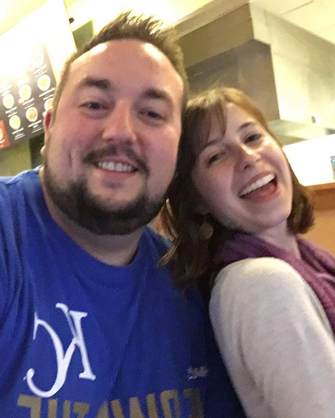 Good times wherever we go, even picking up some food! (at Noodles &amp; Company)