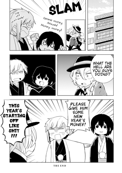 slugtranslation-bsd:Bungou Stray Dogs Wan! 2 - #37: Happy New Year&lt;&lt; Previous  Ne