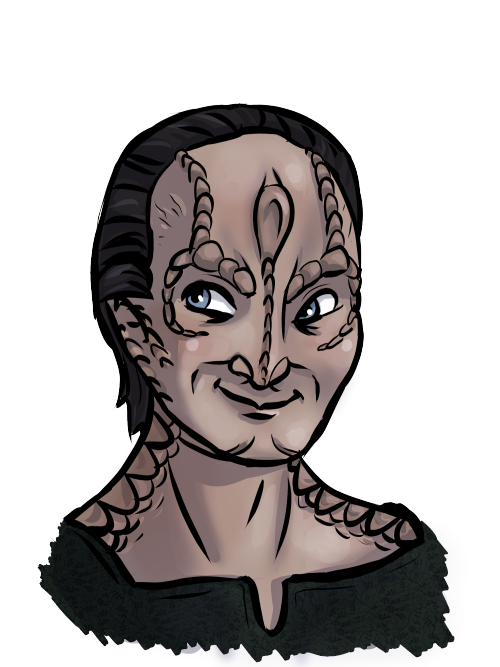 apiaree:Some ds9 busts(Quark is so fun to draw)