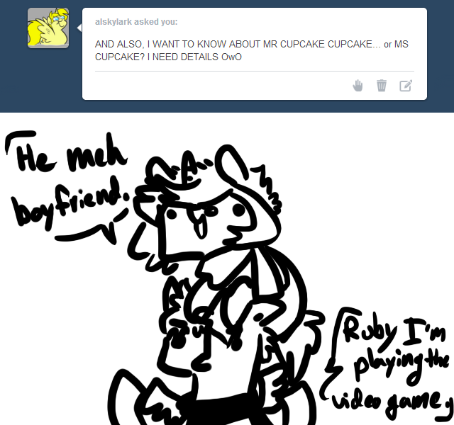 ruby-sunrise:  He saw my first videos on my non-poneigh alias over 2 years ago and