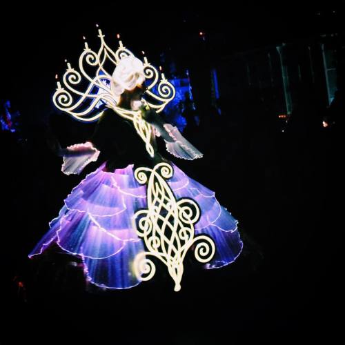 These costumes are ridiculously beautiful. #ooohmydisney #paintthenight #disney #disneyland #dcp #di