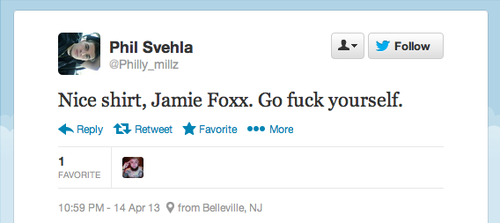 XXX Public Shaming: Jamie Foxx attended the MTV photo