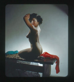 odk-2:  Pin-Ups: 3-D Color Slides by George Mann (c.1950′s)