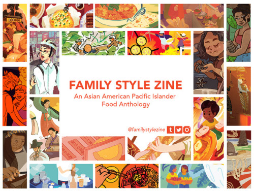 familystylezine: Anddd, our IndieGoGo is LIVE 20 AAPI dishes, 20 artists, 11 writers, and 44 pages t