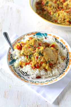 fattributes:  Pineapple Coconut Curry Chicken