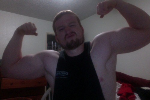 redwhiteandjacked:  redwhiteandjacked:  Final addition to my fitness journey, the real “before”. Throwback Thursday. Pic 1: 2008 (240lbs, eating crap) Pic 2: 2009 (178lbs, intake usually less than 1,500 cals a day) Pic 3: 2012 (235lbs, after 2+ years