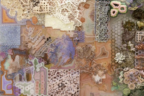 thecreatorsproject:Map-like Collages Made With Thousands Of 3D-Printed Plastic Models