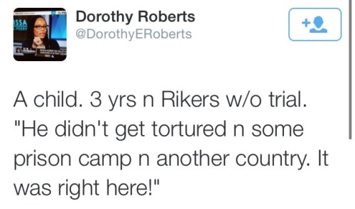 krxs10:  Teenage boy accused of taking a backpack. The courts took the next three years of his life w/o trial. Boy then commits Suicide.  A young man named Kalief Browder, 22, who spent three years on Rikers Island without being convicted of a crime,