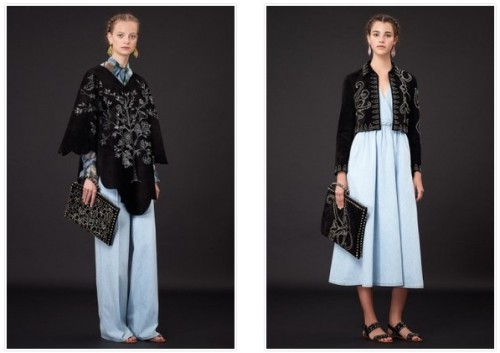 Valentino Resort 2015 Collection features Op Art, Psychedelic and Floral Prints. IMPECABLE!!!