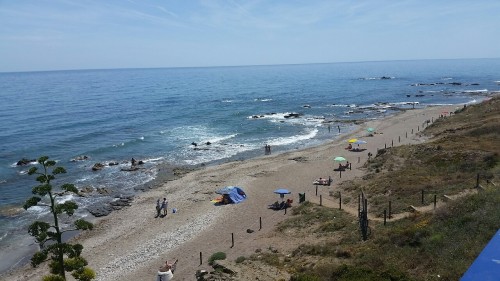 Playa Marina nudist beach at Costa de Sol Mijas España ❤ Tara Fox