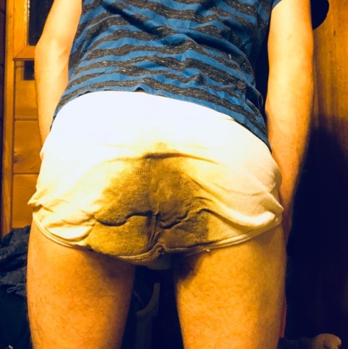 Poop filled and piss wet undies from tonight’s fun