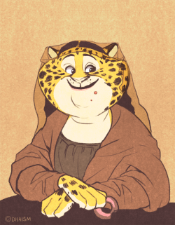 dhaism:    Benjamin Clawhauser, Mona Lisa. 