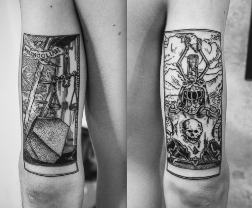 fuckyeahtattoos:  Done at Spunker Tattoo - Bucarest