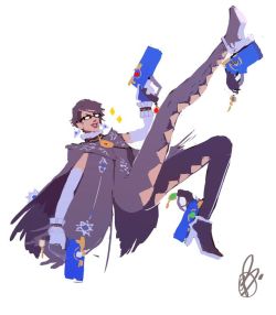 itsseanlim:  Bayonetta Doodles because I’m