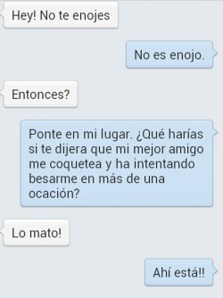 emotionalloneliness:  Un novio sin “amiguitas”! Es mucho pedir?  No es que desconfíe, pero, para ser sinceros ella tiene más posibilidad de conquistarlo porque convive a diario con el :c En cambio a mí me bloquea la puta distancia y se siente horrible!!