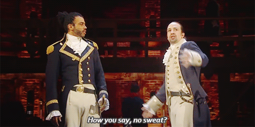 cineastette:   “The reason ‘Hamilton’ works is because there is no distance betwee