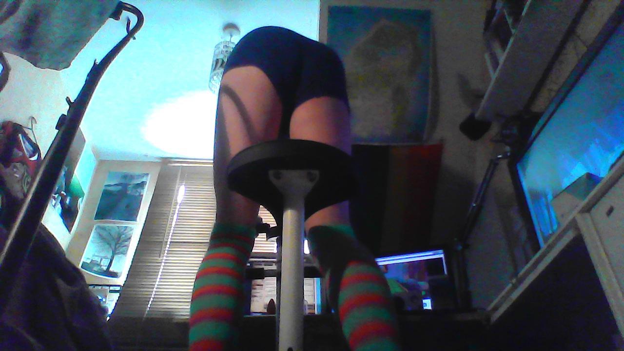 Guess who got an exercise bike!Apparently it’s gonna help with stress, but honestly