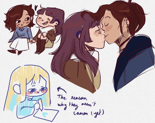 Today SUCK- So I'm Doodling My Otp.... I Need Some Comfort