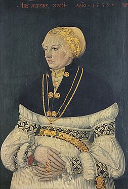 Anna Regula Schmid-Schärer by Hans Asper, 1538