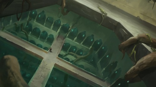 avatar-scenery: ATLA &amp; LOK Scenery - Wan Shi Tong’s Library: Then and Now