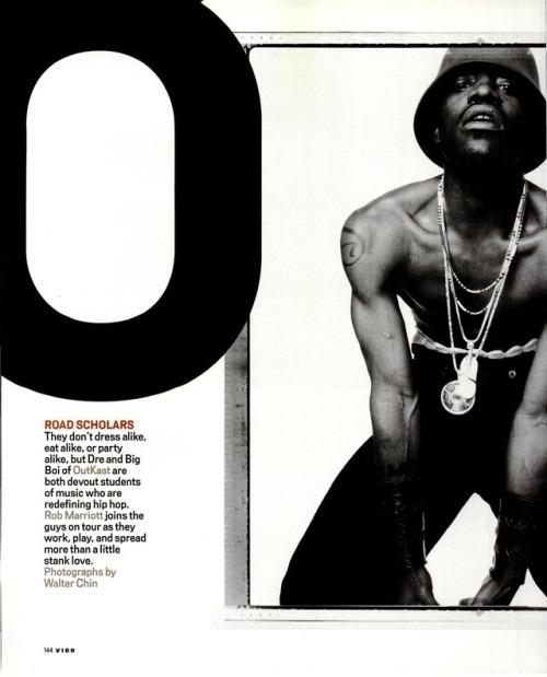 kinofhim:outkast • vibe magazine (sep ‘01)photographed by walter chin