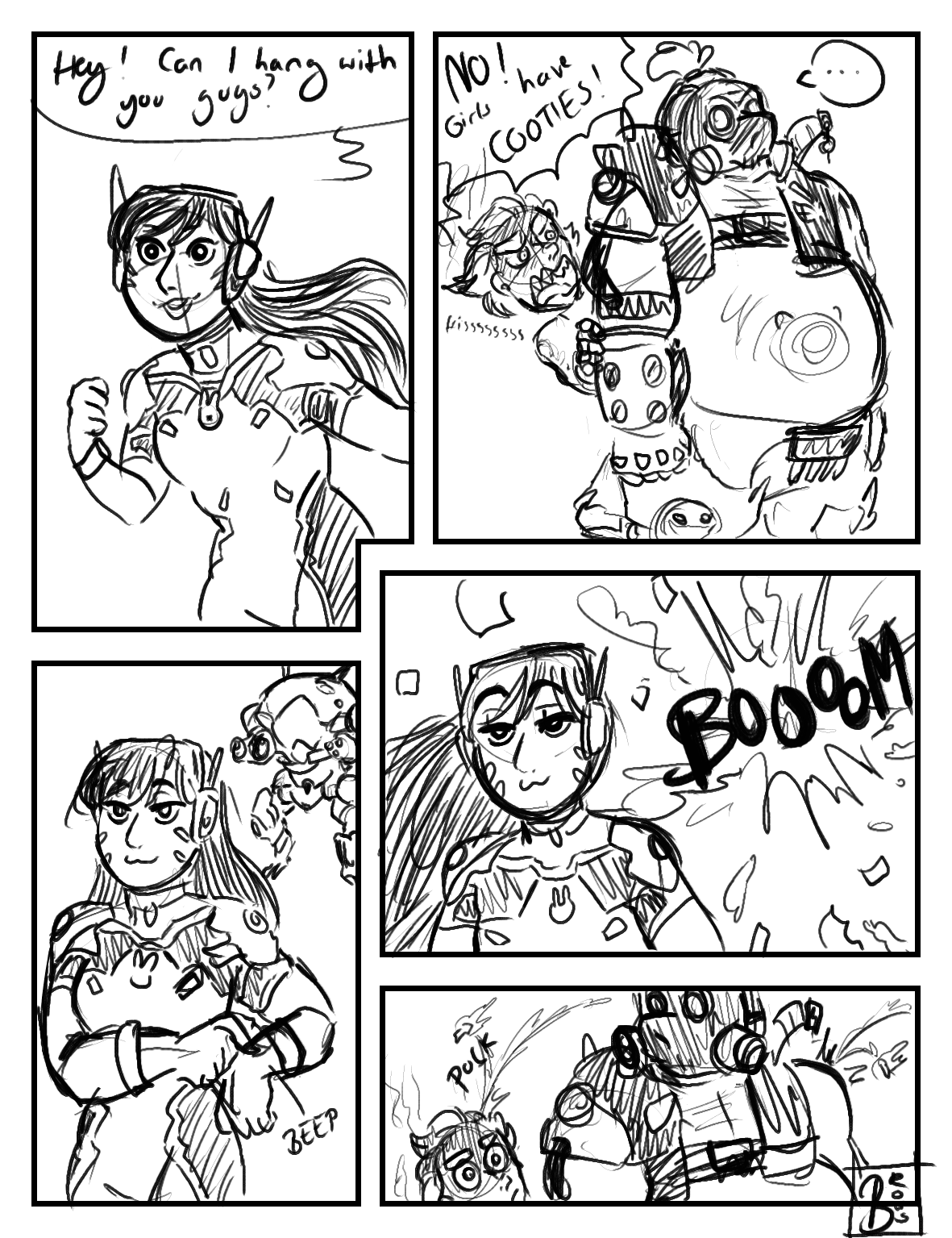 browsdraws:  a sure way to junkrat’s heart is to blow shit up and kill 4 people