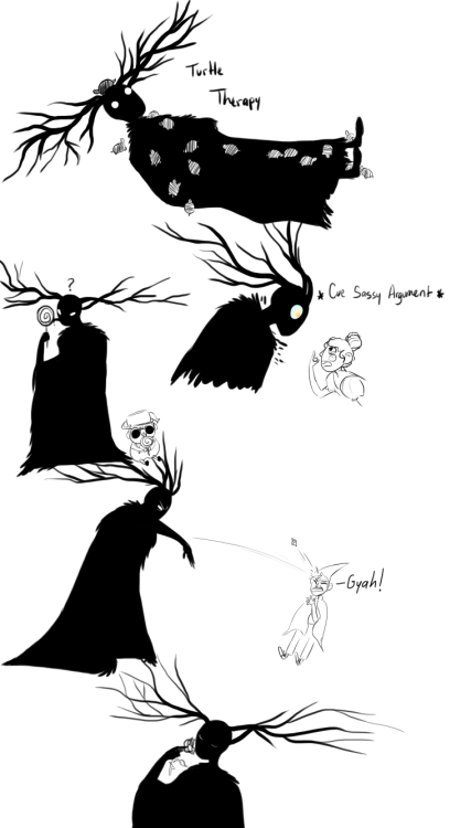 incipientartist:  I should probably try drawing the other characters like Lorna and Auntie Whispers….ButTheBeastisSoMuchFunHuehuehue